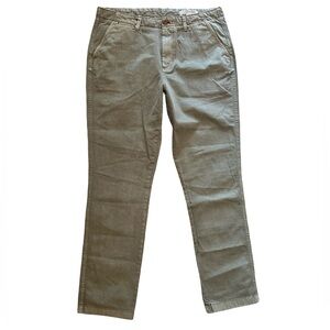 Outerknown NWT Army Green Khaki Pants Men’s Size 34